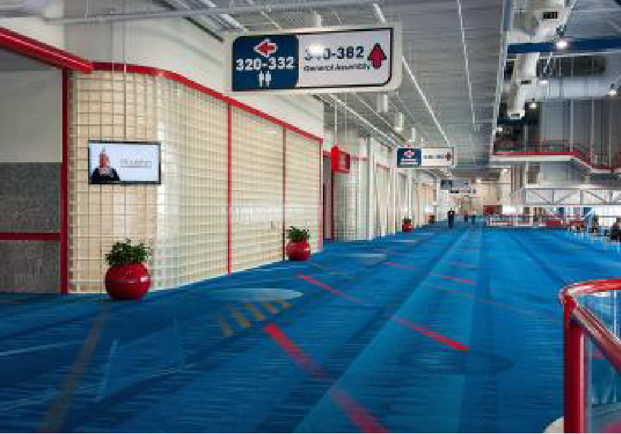 Level 3 Hallway at the Exposition